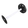 2 Sets Planter Filler Risers 28-43cm Adjustable Height Plant Inserts with Drainage Hole for Inside Flower Pot Container