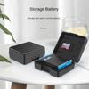 Для GoPro 12 11 Аксессуары Пластиковый Кейс для Батарейки Коробка для Хранения Крышка Аксессуары для Камеры для Gopro Hero 10/9 Коробка для Хранения Батарей