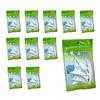Bi-Fit Green Dental Floss, 20 Pieces, 10 Pieces
