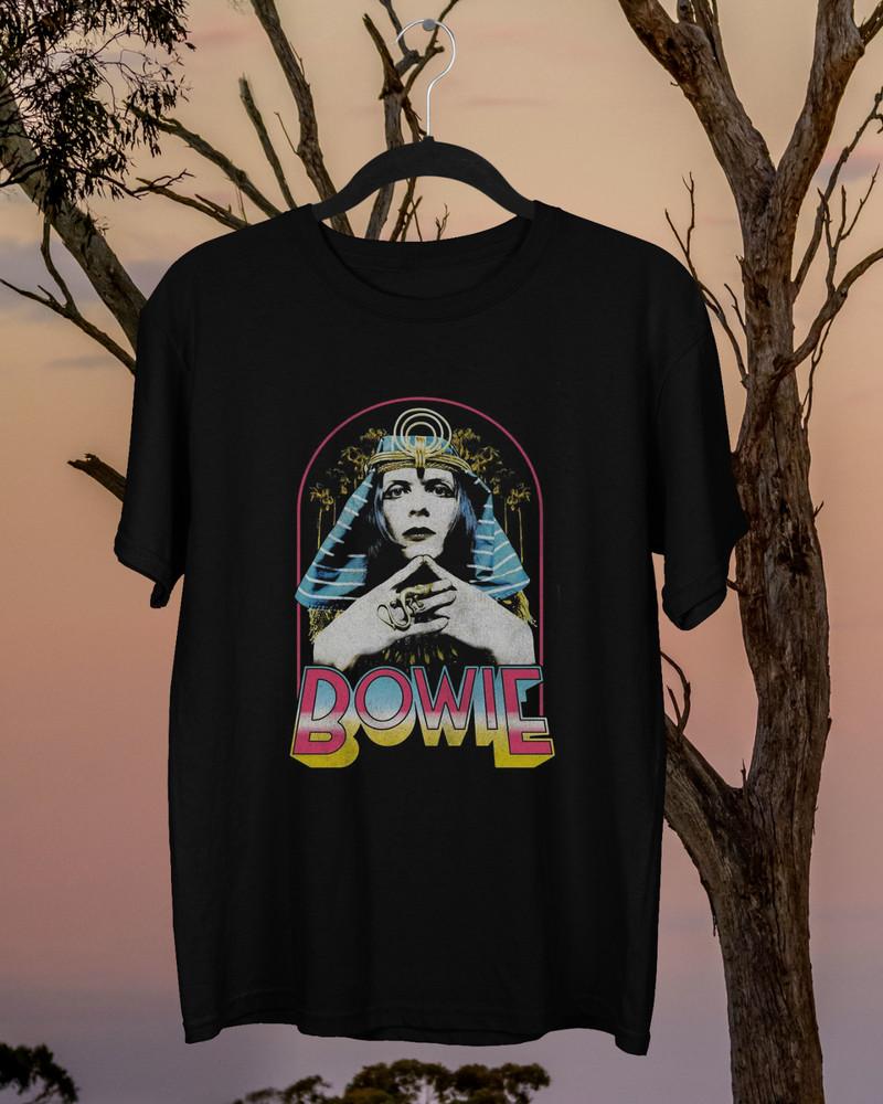 Дэвид Боуи - PHARAOH Tour Концертная обложка Черная Унисекс Футболка S-234XL