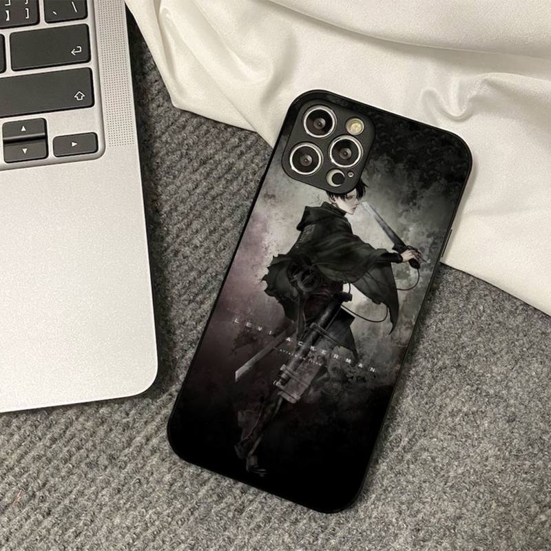 Чехол для телефона Levi Attack On Titan Manga Anime для Iphone 11 12 13 Mini Pro Xs Max 8 7 6 6s Plus X 5S Se 2020 Xr