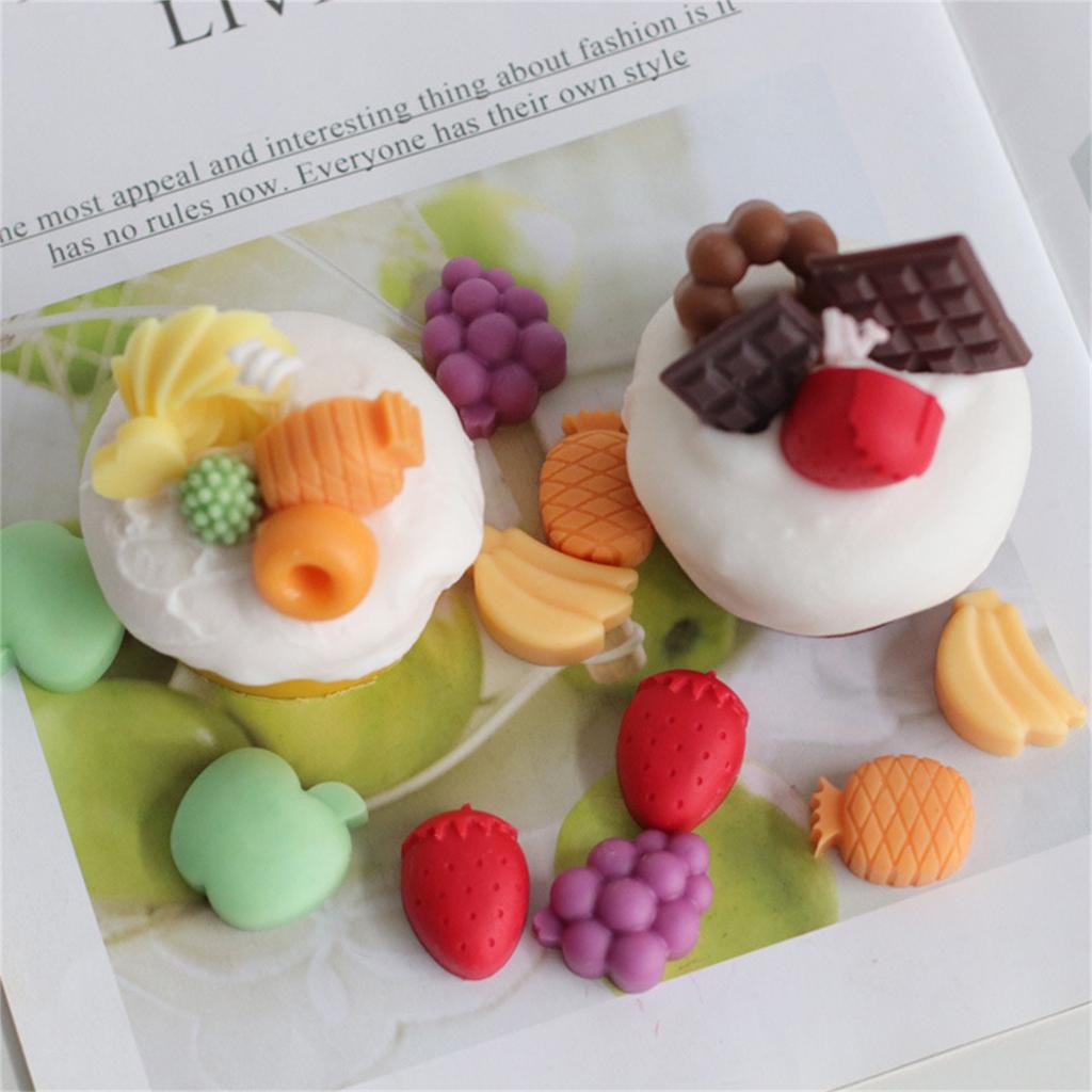 Fruit Series Grapes And Strawberries Baking Utensils Chocolate Molds Wax Molds