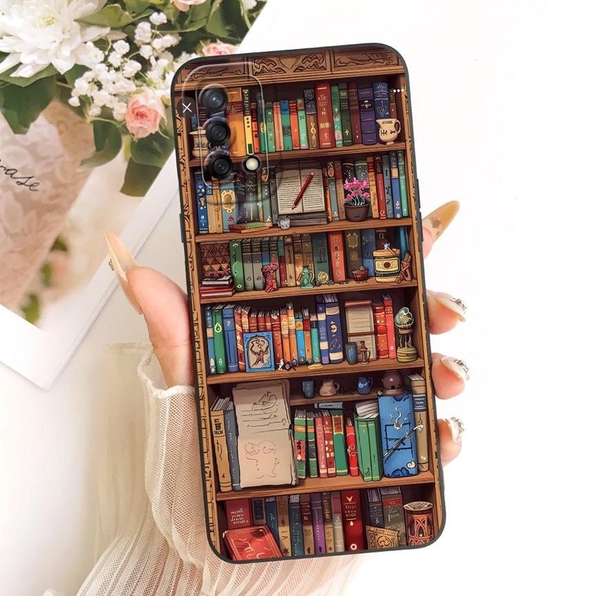 Case For OPPO A74 4G Cover A95 4G CPH2365 Lovely Cartoons Painting Soft Back Cases For OPPO F19 F 19 s Phone Len Proective Capa