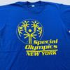 Винтажная футболка 80-х Special Olympics Нью-Йорка РАЗМЕР S марафонский забег