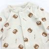 Chuckle Baby Baby Dress Bear for Boys and Sizes Clothes, Newborn, Two-Way All-in-One Coverall, Design, Girls, 40-50cm, 50-60cm, P5549E-50-50