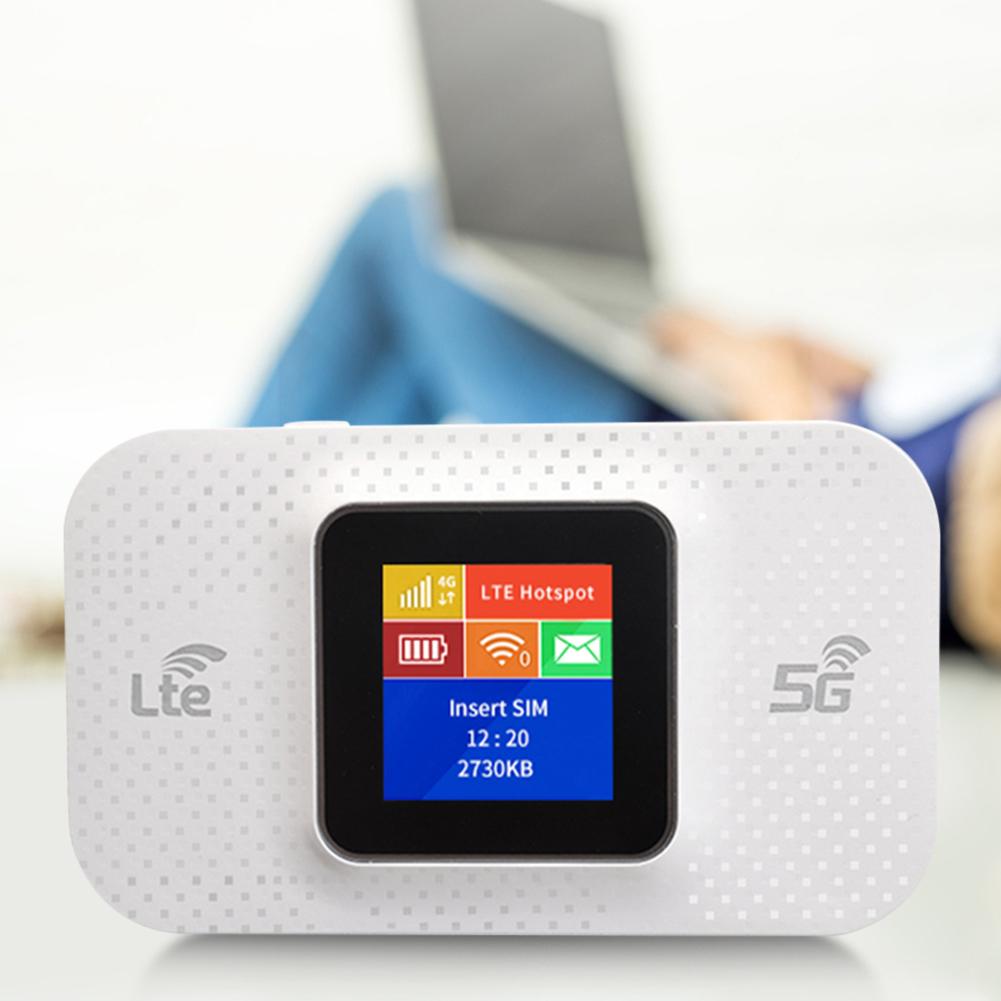 4G LTE Wi-Fi роутер со слотом для SIM-карты, беспроводной портативный роутер 3650 мАч, разблокированный модем 150 Мбит/с, мини-хотспот для улицы, Wi-Fi хотспот для автомобиля