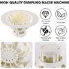 Big Baozi Maker Machine For Home Kitchen Beginners White PP Food-Grade Material