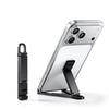 Mini Foldable Keychain Phone Stand Multi-Angle Adjustable Portable Cell Phone Holder for Cafe Work Outdoor Relaxation