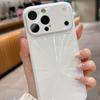 Laser Aurora CD Pattern Camera Protection Case for iPhone 17 16 15 14 13 Pro Max Shockproof Bumper Hard Glitter Cover