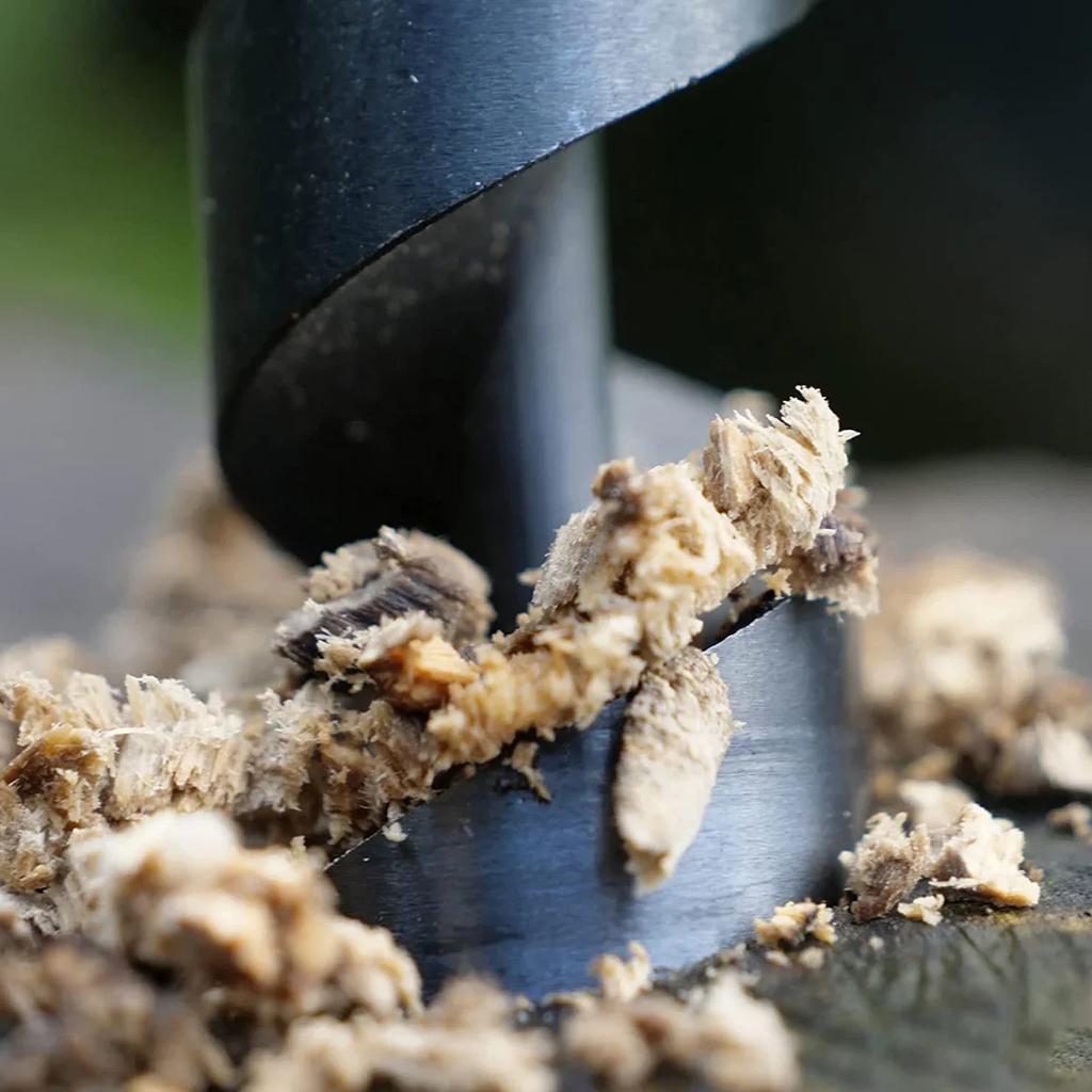 Сверла-шнеки 10/16/19/25 мм Ширина Инструмент для пробивания в условиях выживания на открытом воздухе Кемпинг Бушкрафт Ручной Изготовитель отверстий Гаечный ключ Сердцевина Деревообработка