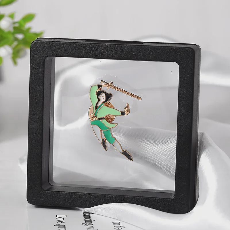 Брошь из сплава «Кунг-фу»: Модная подвеска-персонаж с капельной краской для сумок