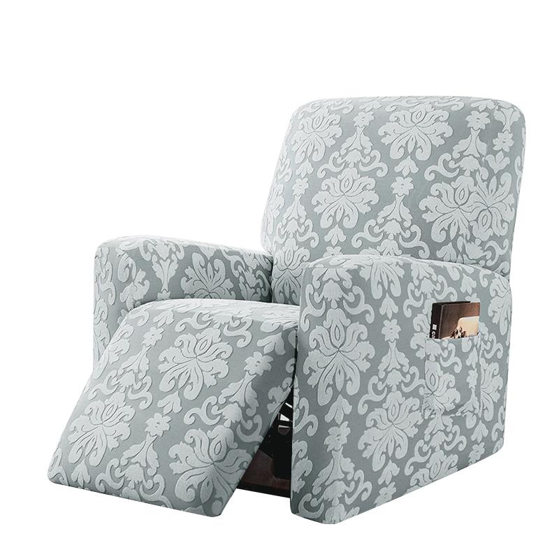Чехол для кресла-реклайнера из жаккарда с карманом для гостиной, чехол для кресла-реклайнера, чехол для дивана-реклайнера
