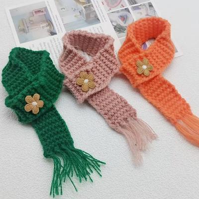 Кукольный домик Миниатюрный Вязаный Шарф Украшение DIY Куклы Одежда Аксессуары Наряды на День Рождения Подарок