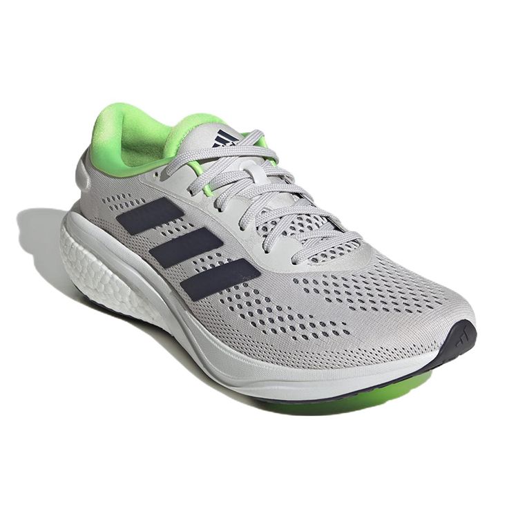 adidas Мужские кроссовки Supernova 2 Dash Grey Solar Green Shadow-Navy GW9093