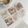 Natural Shell Square Coaster Mosaic Heat Insulation Home Decoration Placemats Photography Props Mats for Family Dining Table Coffee Shop