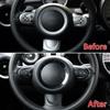Для BMW MINI Cooper R55 R56 R57 R58 R59 R60 R61 07-14 Автомобильный руль Многофункциональный переключатель круиз-контроля Крышка кнопки Накладка