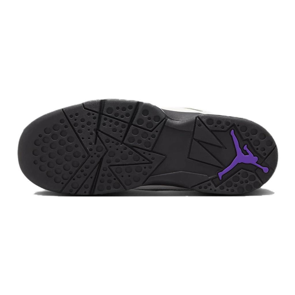 (PS) Air Jordan True Flight 'Light Base Grey White Black Purple Venom' Kids' 343796-052