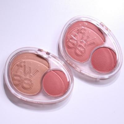 Fwee Puy Mellow Dual Blusher 12 видов fwee Puy Puy Blusher Pudual Blusher Dual Blusher Brush Dual Color, 1 шт, 05. Люби меня в высоком ключе