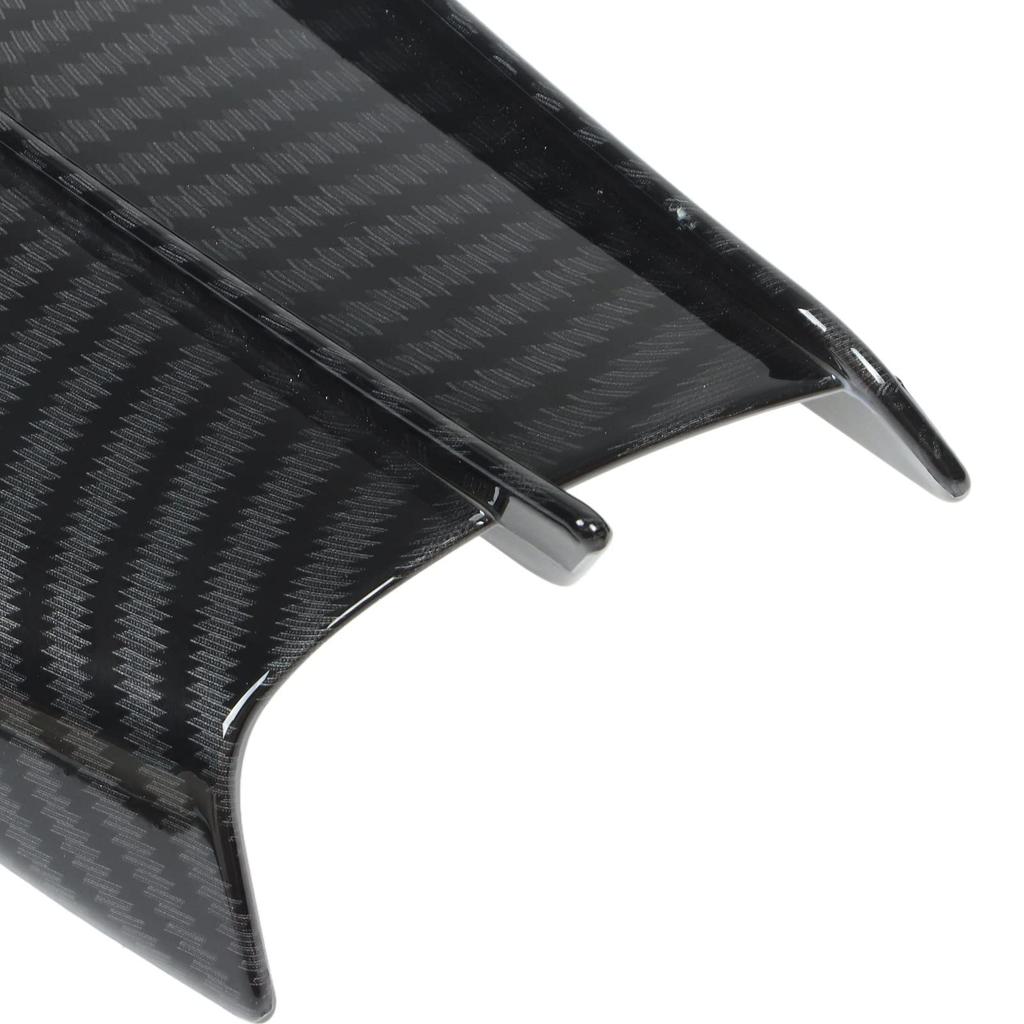 Motorcycle Winglets, Wing Spoiler, Aerodynamic Wing Kit Spoiler, ABS Material, Universal, 2pcs
