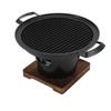 Small Tabletop Grill Prevent Sticking Easy Cleaning Portable Smokeless Tabletop Charcoal Grill for