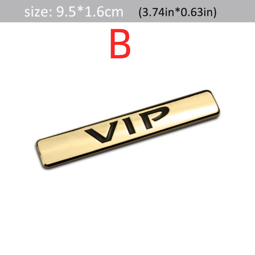 Car Styling 3D Metal Sticker VIP Emblem Decals for L/and Rover R/ange Rover Evoque RR EVQ Defender SV SVR Velar Accessories