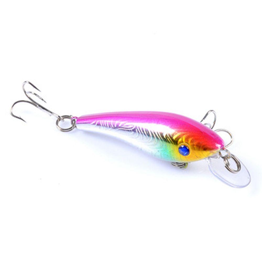 3D Eyes Crankbaits Wobbler Tackle Fish Hooks Minnow Lures Winter Fishing Minnow Baits