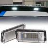 Для BMW 3 серии E46 4D 1998-2003 5D Touring 1998-2005 2 шт. 18 светодиодов Лампа подсветки номерного знака Холодный белый CANBUS Автомобиль Без ошибок