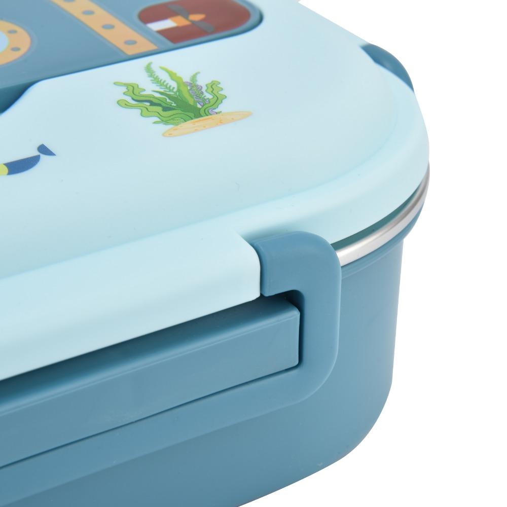 3 Compartment Leakproof Lunch Box With Soup Bowl Food Storage Container For Office