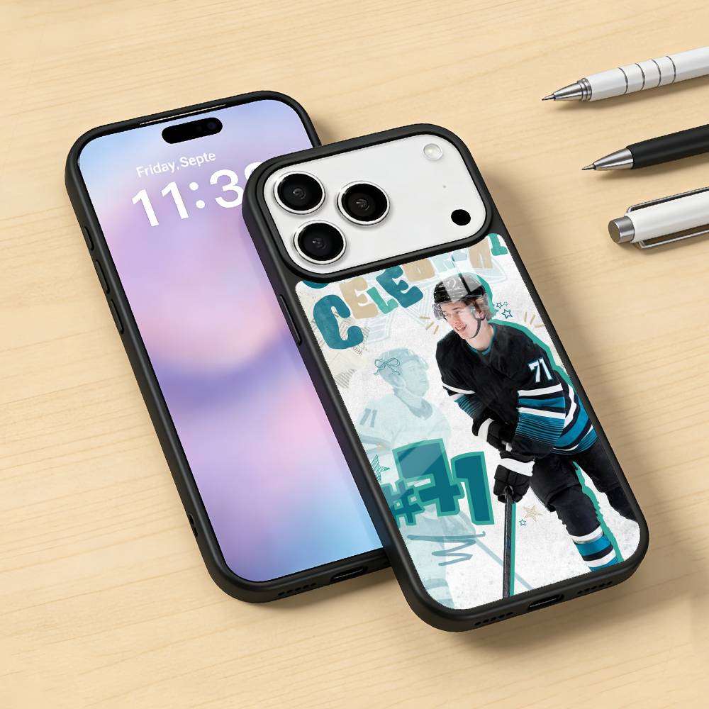 COOL M-Macklin Celebrini Phone Case For iPhone 17,16,15,14,13,12,Pro,Max For Magsafe Magnetic Wireless Charging
