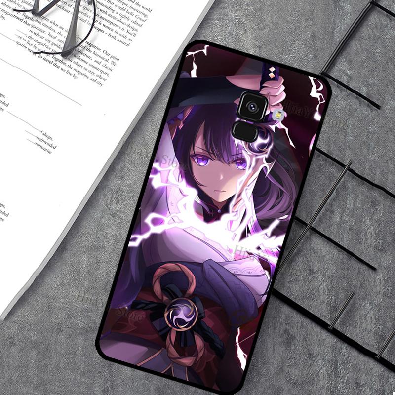 Чехол Genshin Impact Райдэн Сёгун Баал Для Samsung J3 J5 J7 J1 A3 A5 2016 2017 J4 J6 J8 A7 A9 A6 A8 Plus 2018 Coque Fundas