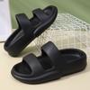 Thick Platform Women's Slippers Summer Beach Eva Soft Slide Sandals Leisure Men Indoor Bathroom Shoes Anti-slip Dropshipping