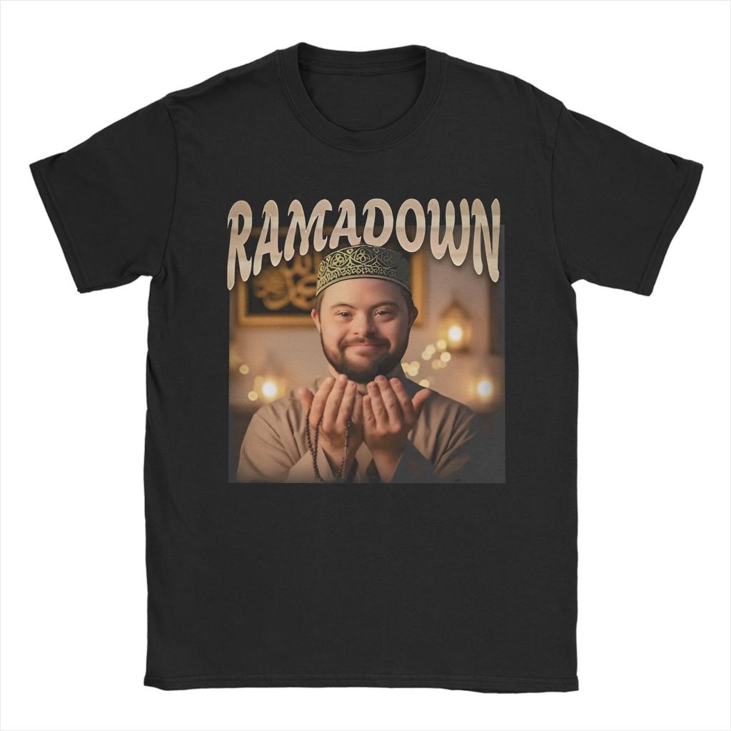 Ramadown мем Графический Принт Футболки Мужчины Женщины 100% Хлопок Футболка Одежда