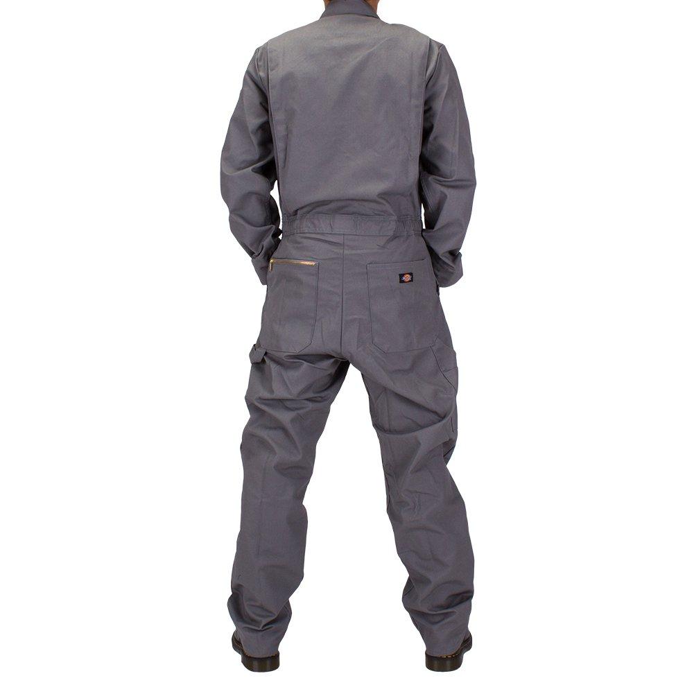 Dickies Deluxe Blended Coverall 48799, Men's Long Sleeve Workwear, Gray (GY), Parallel Import