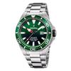 The Originals Stainless Steel Green Dial Quartz Diver's F20663-2 200M Men's Watch