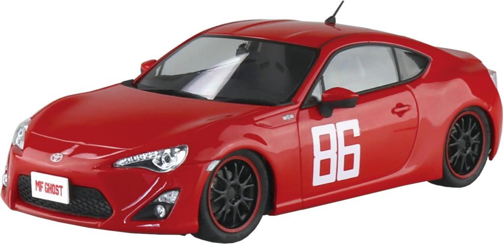 Aoshima Bunka Kyozaisha MF Ghost Нацуми Катагири ZN6 TOYOTA86 Том 1 Одавара Пайкс Пик спецификация масштабная пластиковая модель № 1 1/24 (автомобиль)