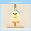 Soft And Cuddly Duck Plush Toy Keychain Charming Yellow White Pink Duckling Doll