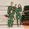 Рождественский комплект для семьи, родителей и детей, предметы интерьера, рождественская пижама, комплект из двух предметов