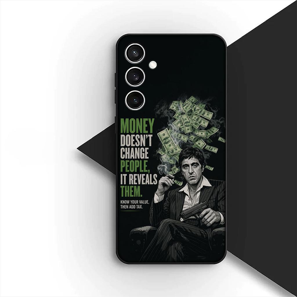 Чехол для телефона Narcos Scarface Pablo Escobar для Samsung Galaxy A07 A06 A05 A17 A16 A15 A25 A26 A27 A35 A36 A53 A54 A55 A57 Case