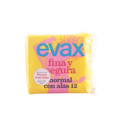 Гигиенические прокладки Evax Fina и Segura Normal с крыльями, 12 шт.
