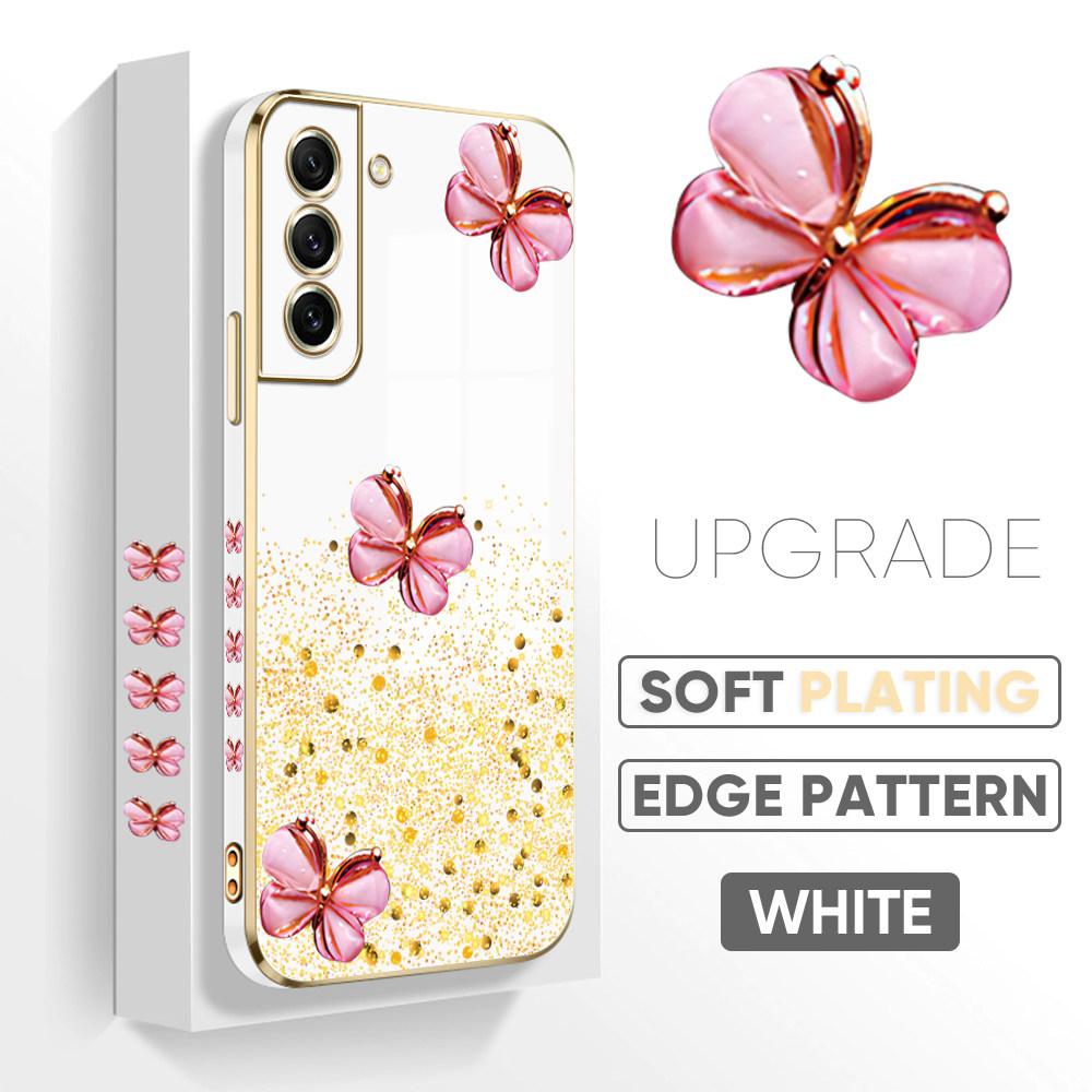 Красочные печатные узоры с квадратным краем корпуса с покрытием корпуса телефона Роскошное покрытие Мягкий чехол для телефона для iPhone Motorola Moto OnePlus Samsung