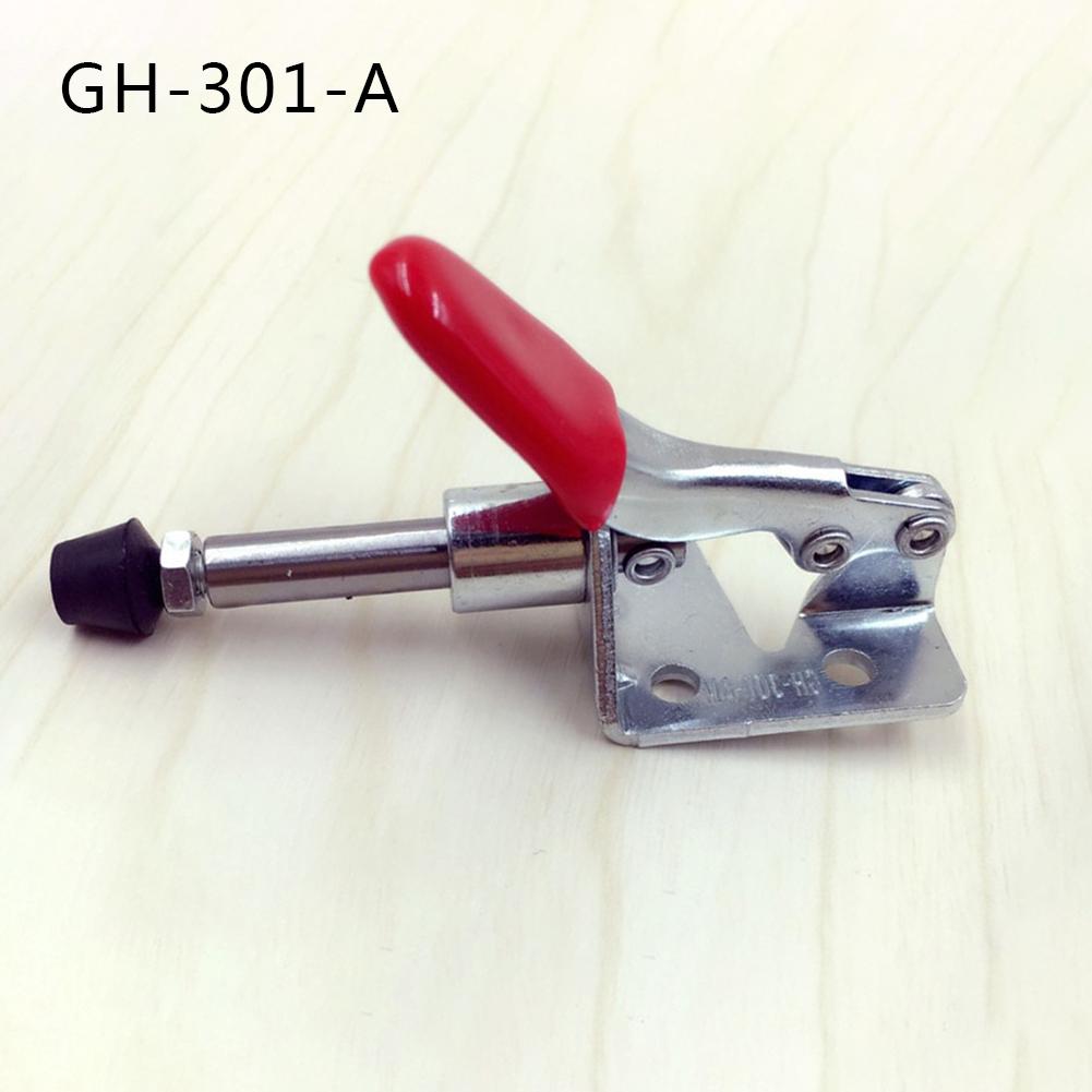 Metal Quick Horizontal Clamp Toggle Clamp Push Pull Type Release Tools Stable clamping force GH-301-A GH-301-AM