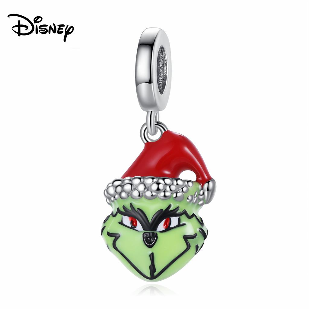 Disney 925 Silver Minnie Strawberry Bear Charms Beads Fits 3mm Original Bracelet Necklace Womens DIY Fine Jewelry Gifts