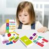 58pcs/set Montessori Baby Learning Cards Early Educational ABC Alphabet Letter  Preschool