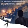 Telescopes for Kids Beginners High Definition Astronomical Telescope with Multiple Lenses Portable Travel Monocular Telescope for Outdoor Stargazing