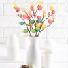 2/3/5/10Pcs Easter Egg Tree Branches Home Decoration Painting Field Eggs Spring Party Decor