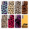 Leopard Cheetah Fashion For Samsung Galaxy S22 Pro S21 S20 FE Ultra S10 S10E Lite S9 S8 Plus S7 S6 Edge Soft Phone Case