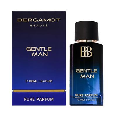 Bergamot Beaute GENTLE MAN Aquatic Pure Parfum | Бергамот, мускус и ваниль | Мужской парфюм стойкой стойкости 12+ часов | Более высокая концентрация, чем EDP 100 мл.