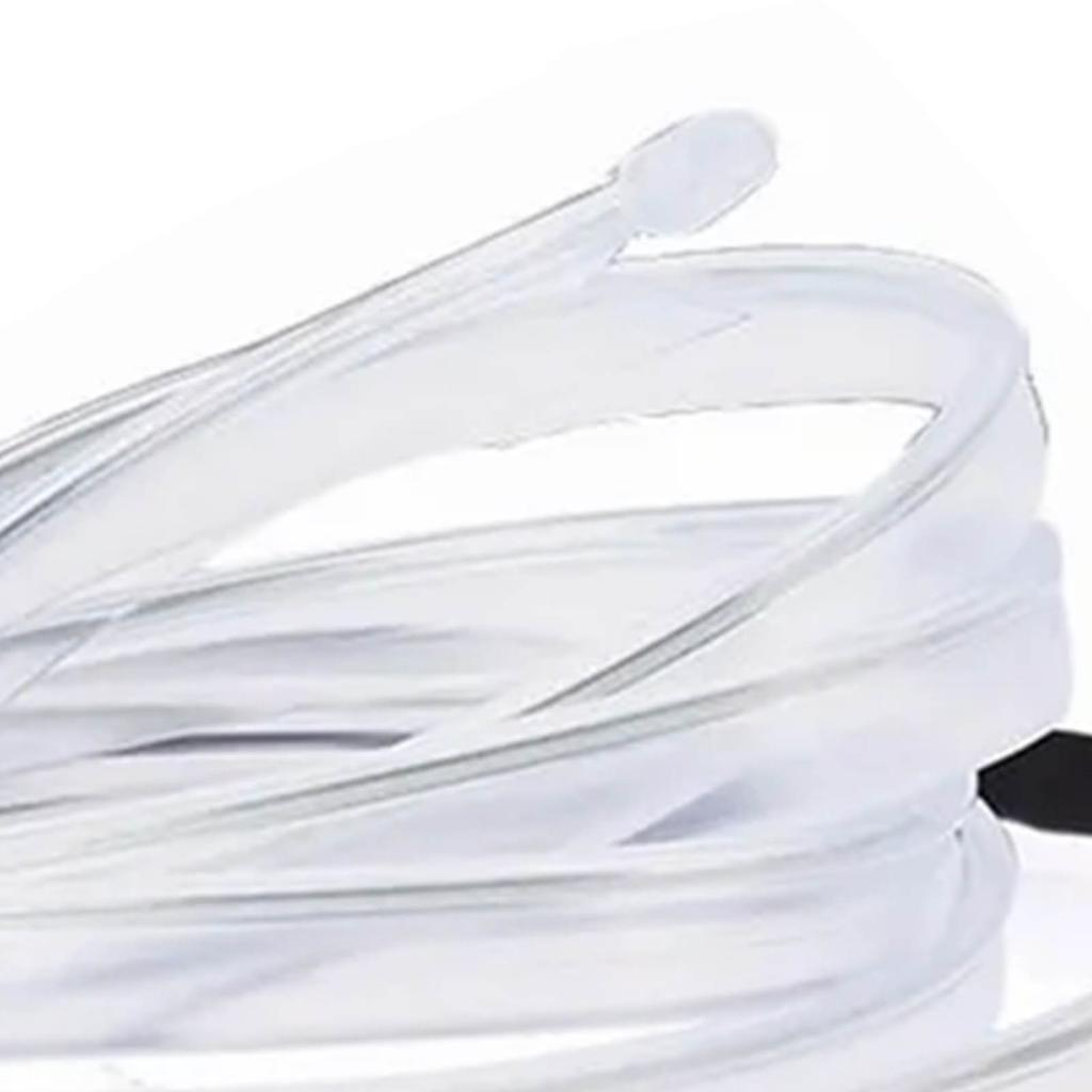 10 футов Светодиодная лента для салона автомобиля Гибкая с USB-кабелем Крутая Уникальная Универсальная Неоновая Атмосферная Подсветка Ледяной Голубой