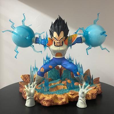 22 см Dragon Ball Z Супер Сайян YS Вегета ПВХ Фигурка Аниме Фигурка Модель Игрушки Коллекция Кукла Подарок