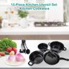 Non-Stick Pots And Pans Set 13-Piece Kitchen Utensil Set Kitchen Cookware Gifts for Friends and